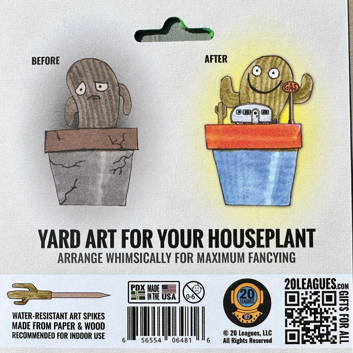 20 Leagues Arts & Crafts Sasquatch Fancy Plants Diorama Kit