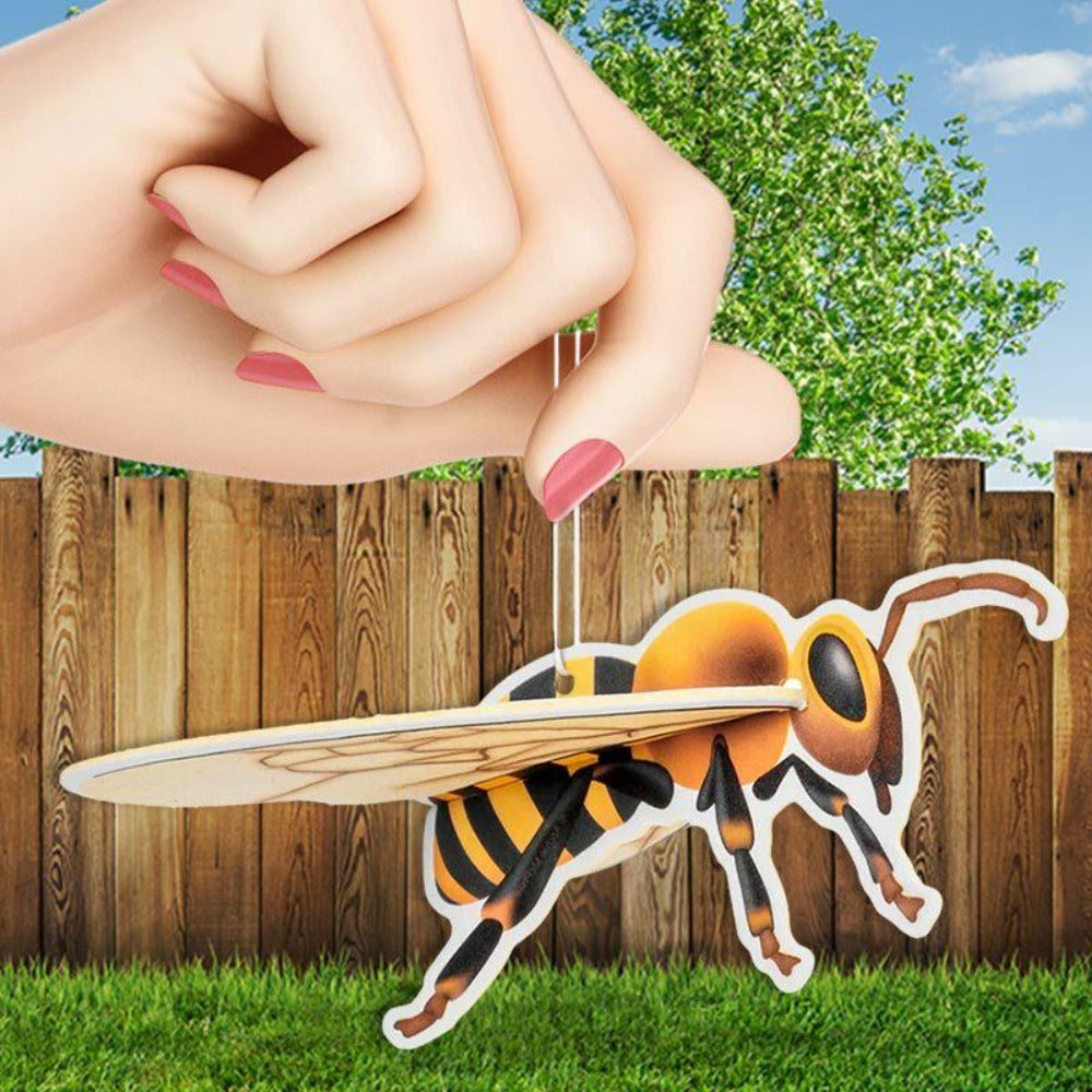 Accoutrements - Archie McPhee Home Decor 3D Bee Air Freshener - Honey Scented