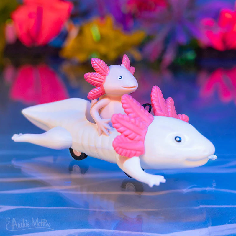 Accoutrements - Archie McPhee Toy Novelties Axolotl Joyride