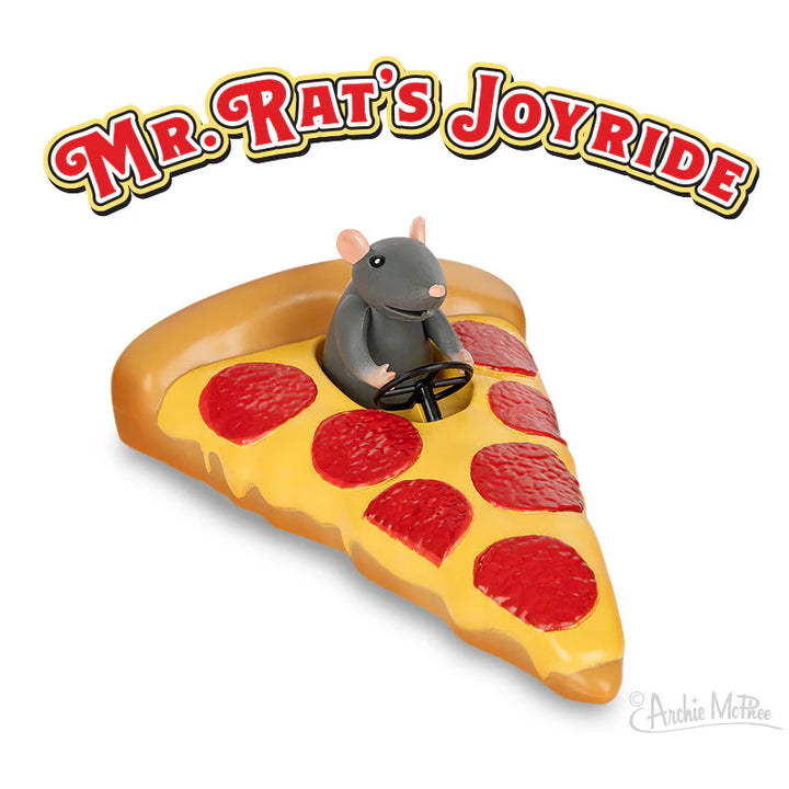 Accoutrements - Archie McPhee Toy Novelties Mr. Rat's Joyride - 5-1/2"