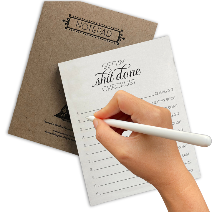 Alice-Louise Press Office Goods Getting Shit Done Checklist