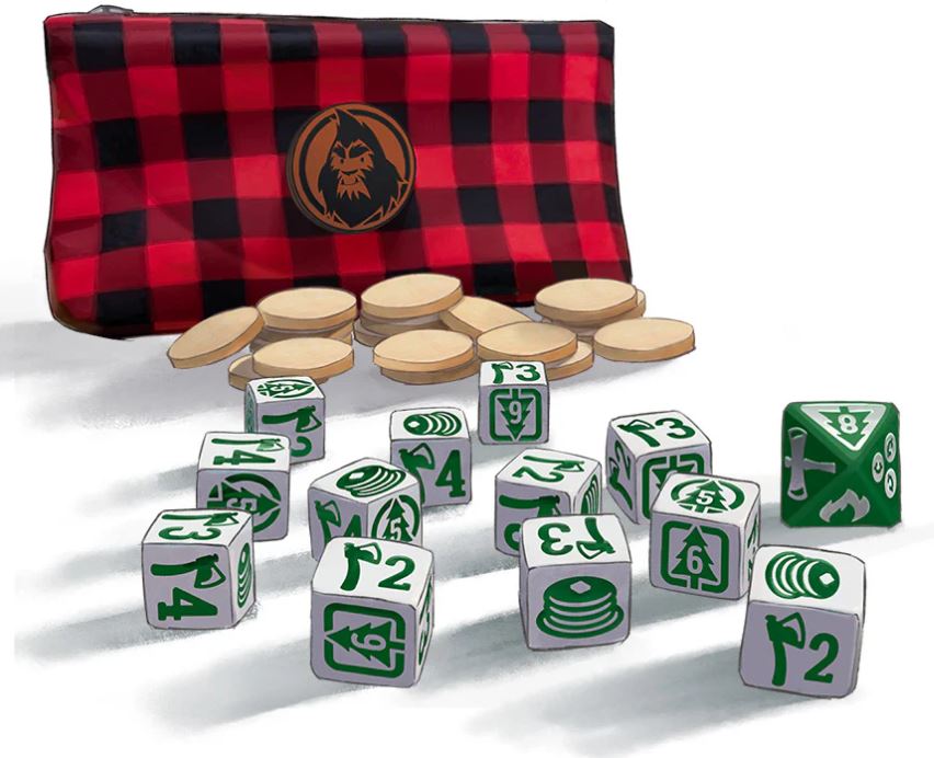 Alliance GAME Distributors Games Flapjacks & Sasquatches DICE Game