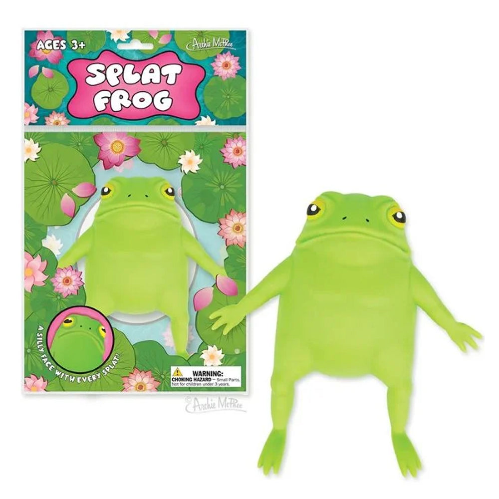 Archie McPhee - Accoutrements Toy Novelties Huge Splat Frog