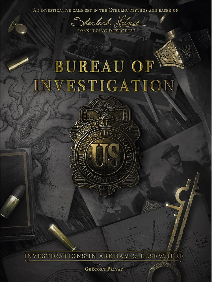 Asmodee Games Bureau of Investigation Game
