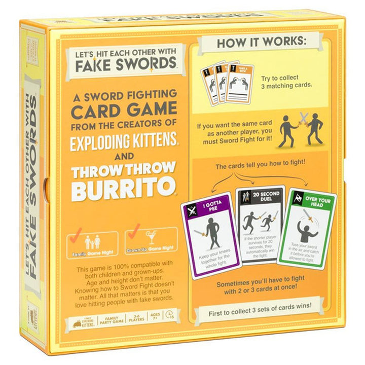 Asmodee Games Let's Hit Each Other With Fake Swords
