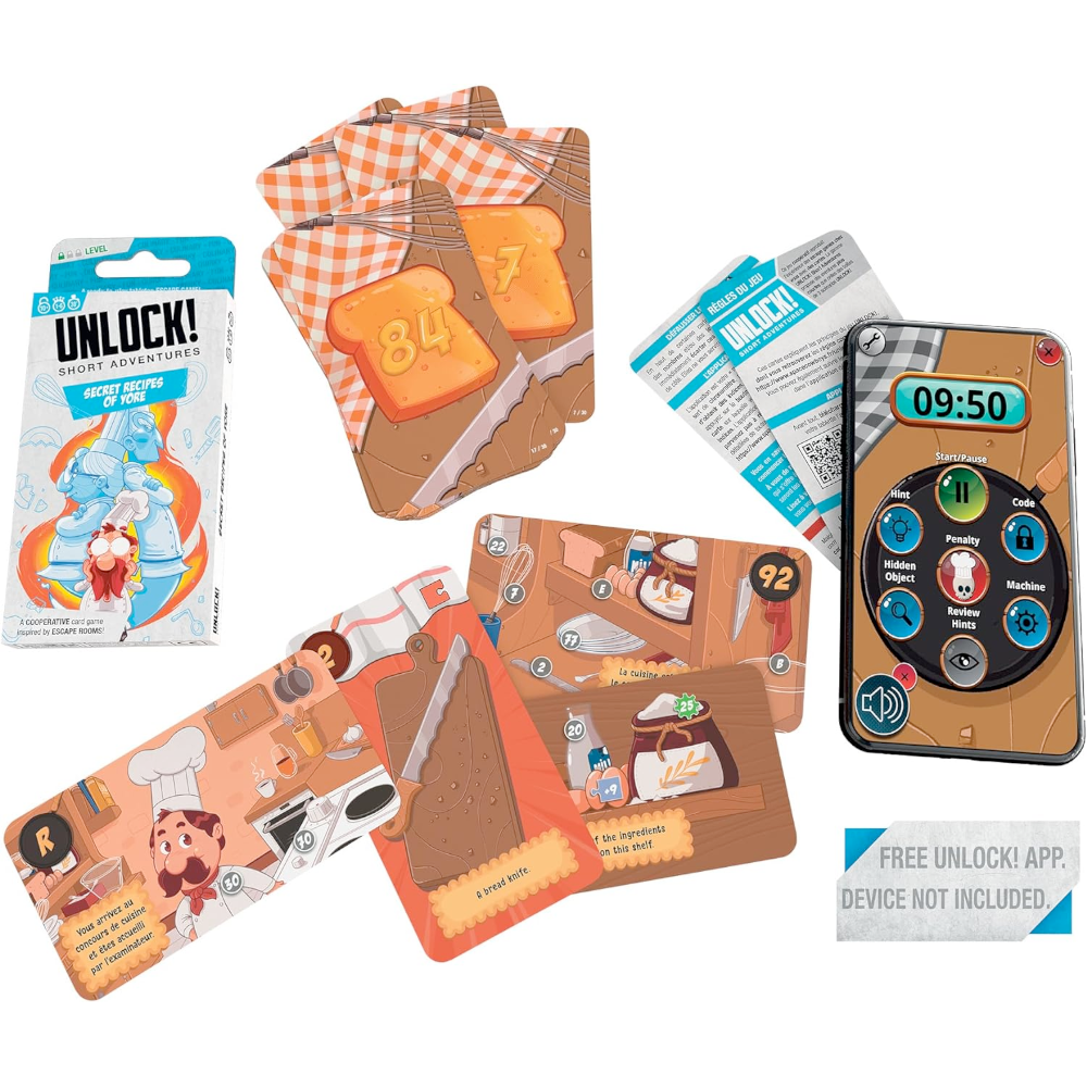 Asmodee GAMES Secret Recipes of Yore Unlock Short Adventures