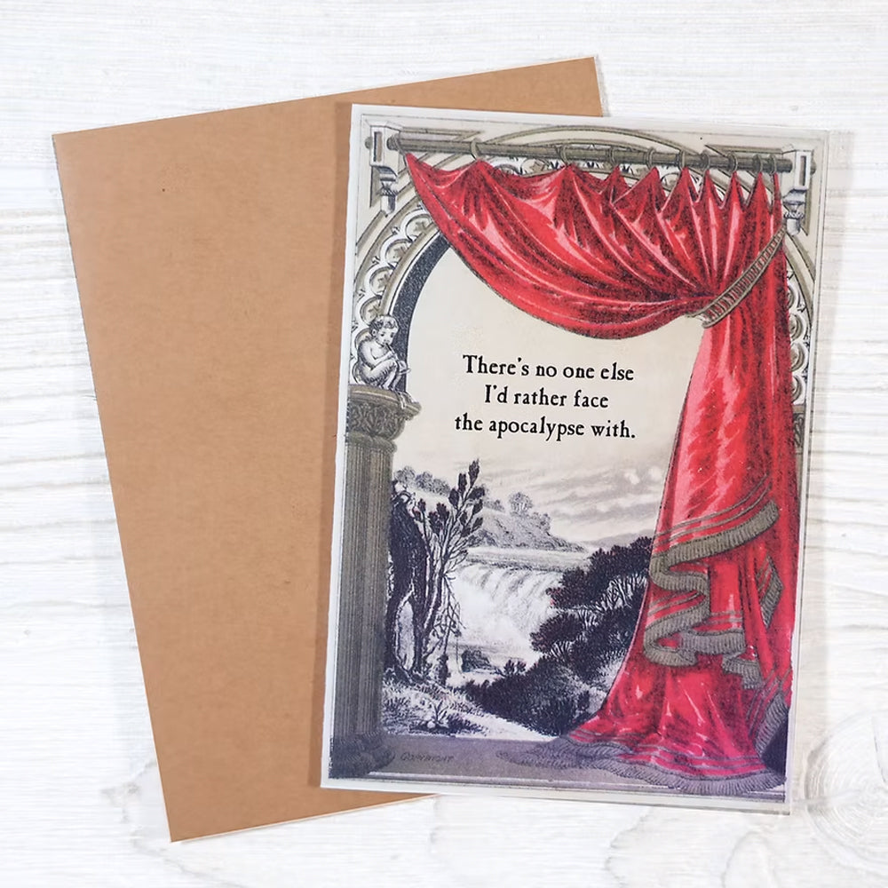 Bad Betty Greeting Co. Greeting Cards Face the Apocalypse Card