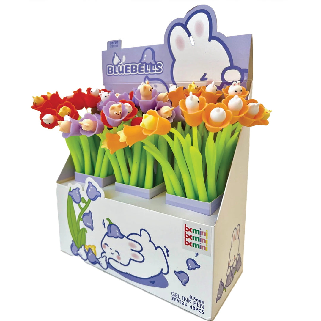 BC USA Office Goods Blue Bell Gel Pen - 1 random style