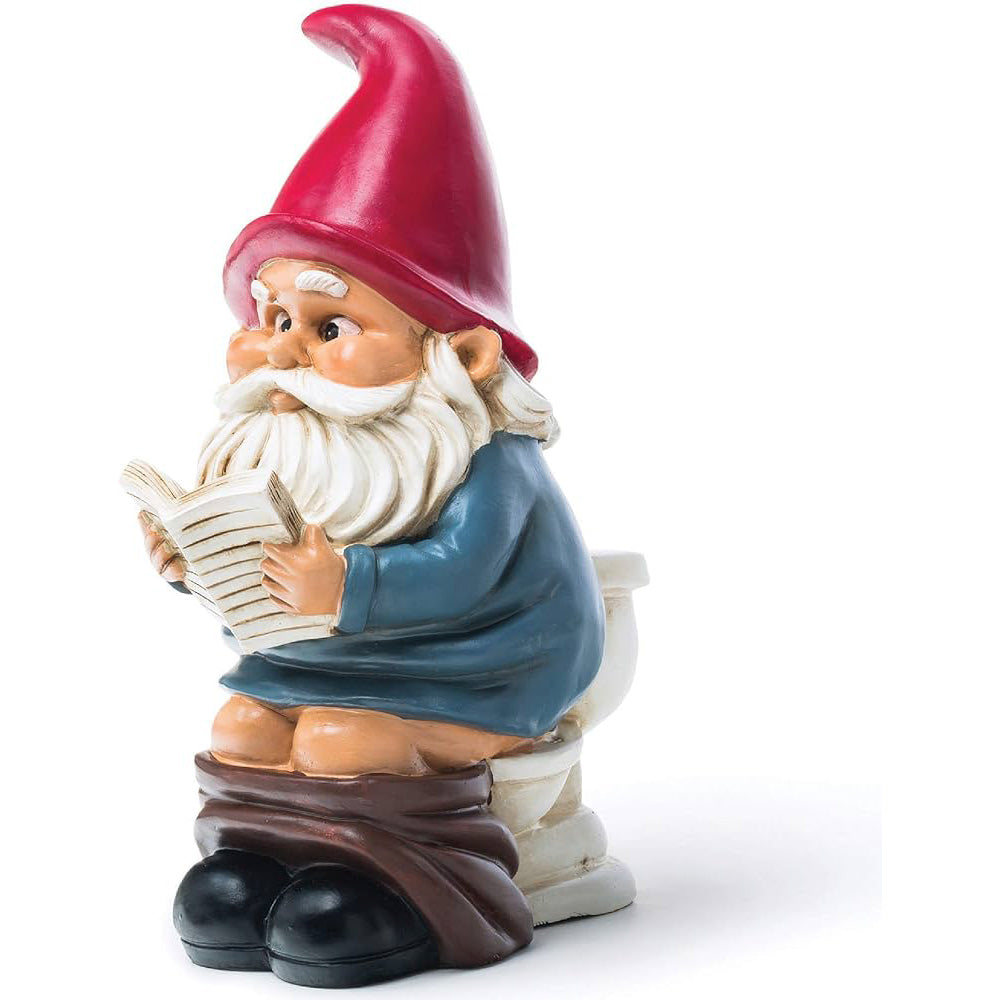 Big Mouth Toys Toy Outdoor Fun The Gnome on a Throne Garden Gnome