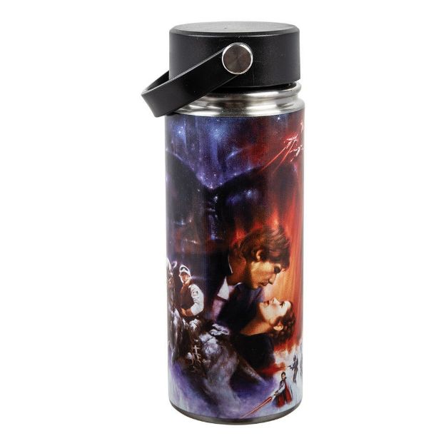 BioWorld Drinkware & Mugs Star Wars Empire Strikes Back 17 oz Stainless Steel Water Bottle