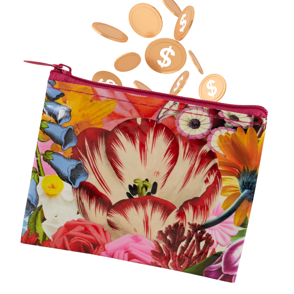 Blue Q Bags & Pouches Blossom Coin Purse