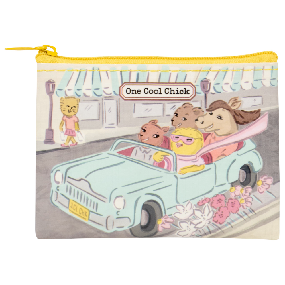 Blue Q Bags & Pouches One Cool Chick Coin Purse