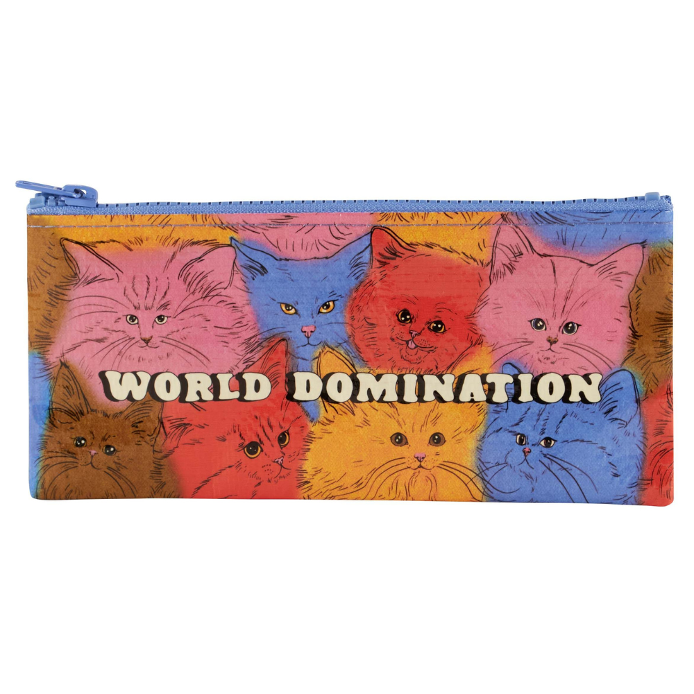 Blue Q Bags & Pouches World Domination (Cats) Pencil Case