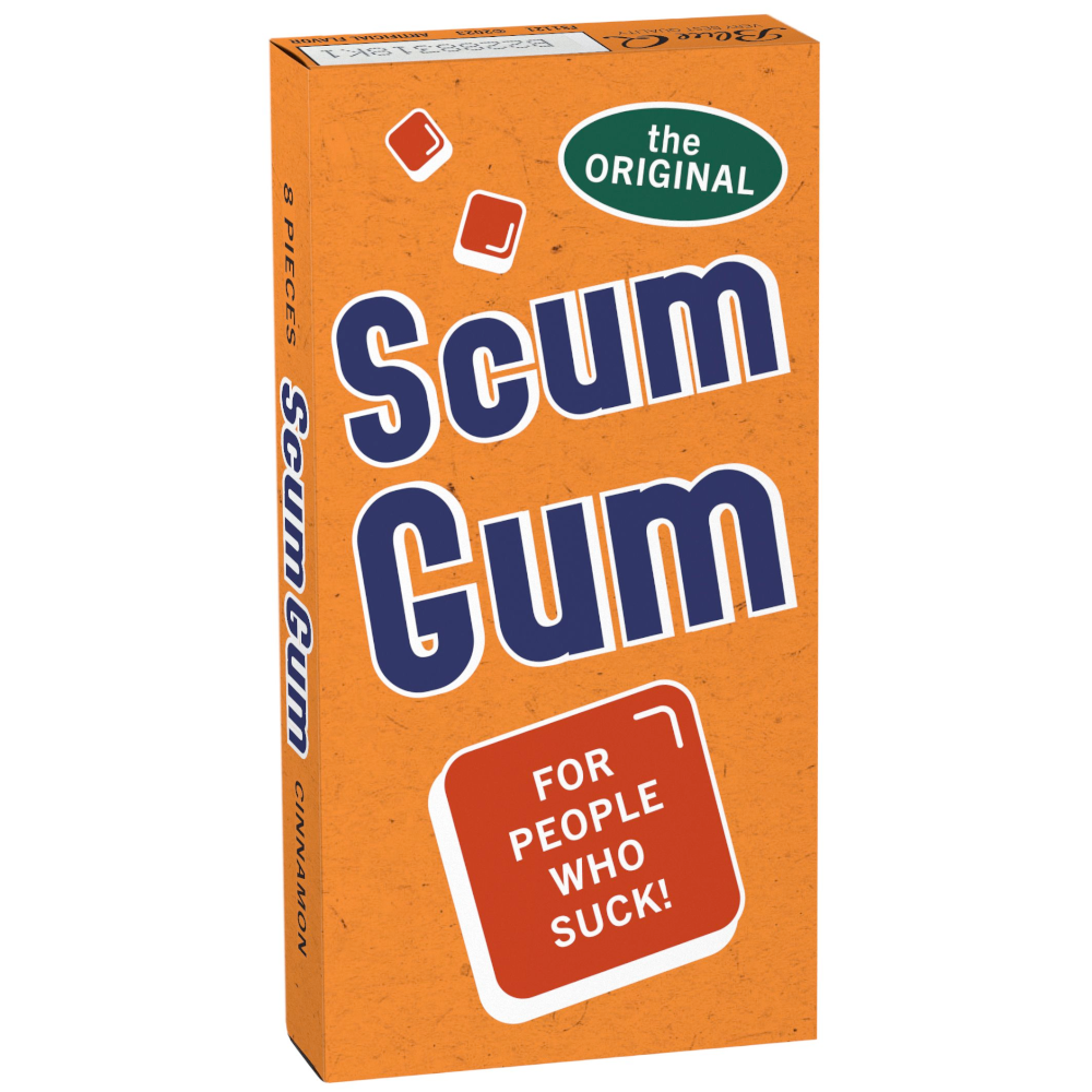 Blue Q Candy Scum Gum (For People Who Suck)