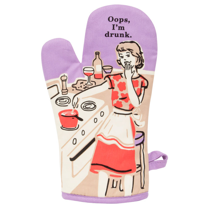 Blue Q Kitchen & Table Oops, I'm Drunk Oven Mitt