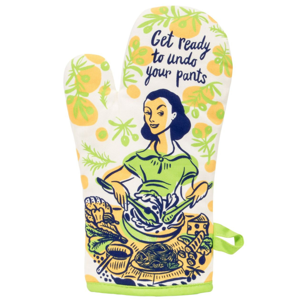 Blue Q Kitchen & Table Undo Your Pants Oven Mitt