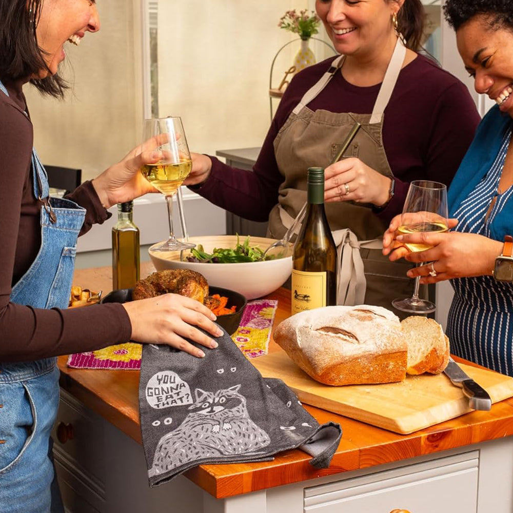 Blue Q Kitchen & Table You Gonna Eat That? Dish Towel