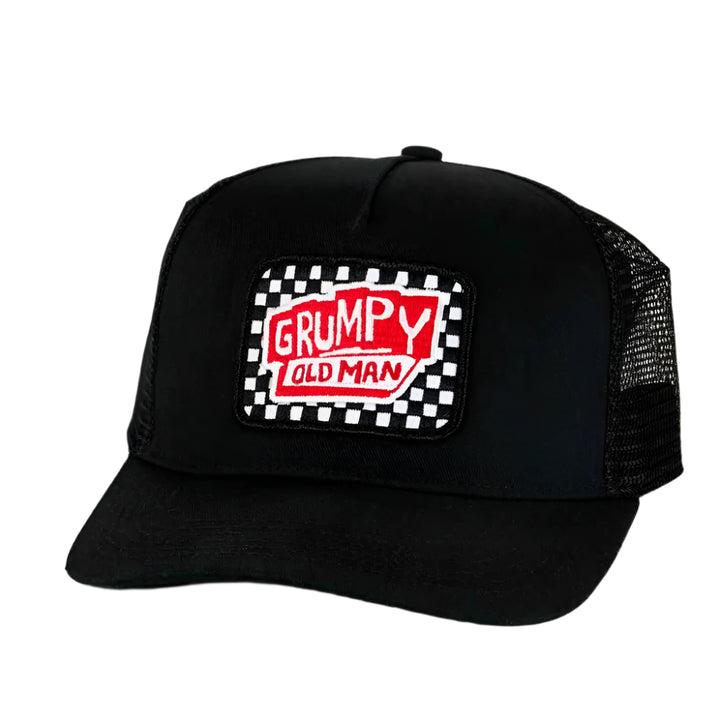 Blue Q Socks & Tees Grumpy Old Man Trucker Hat