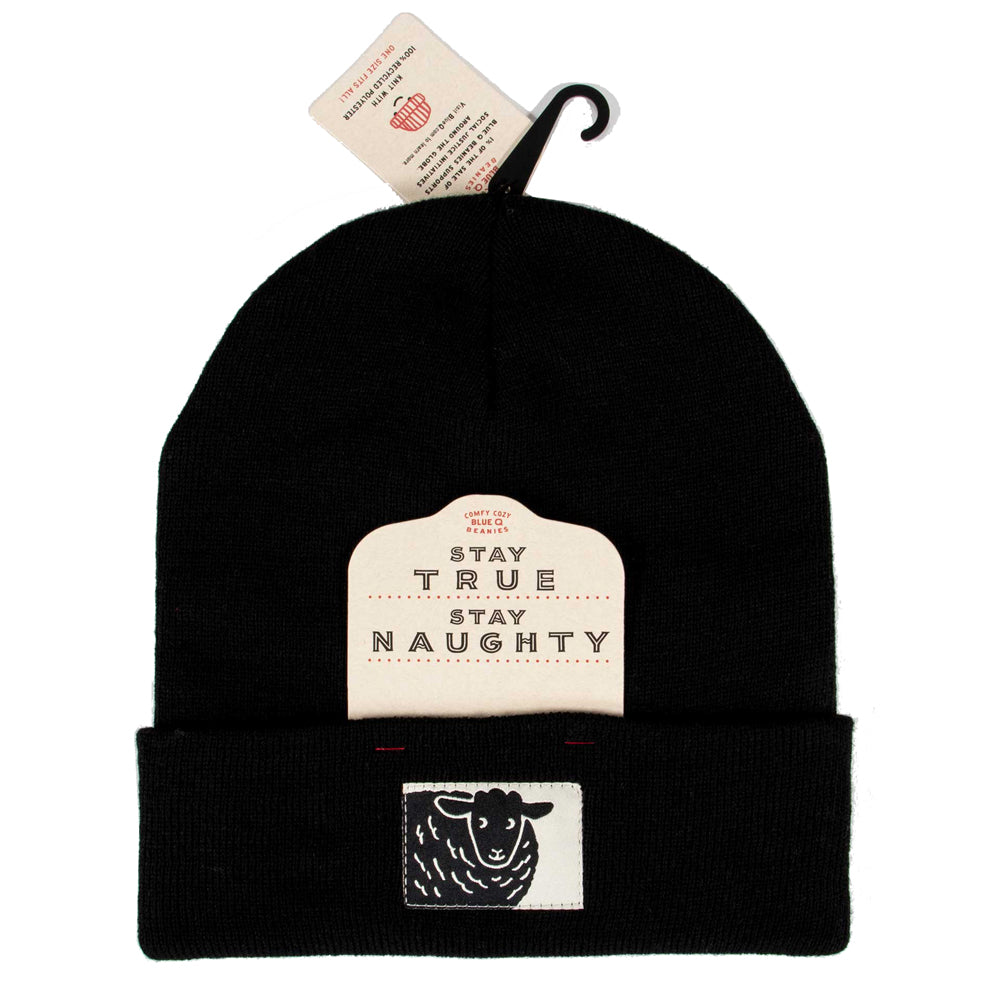 Blue Q Socks & Tees Stay Naughty Beanie