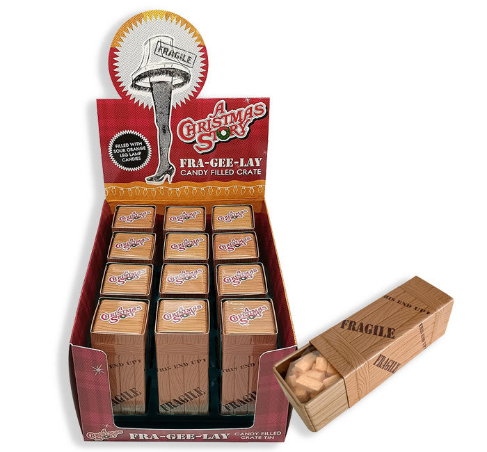 Boston America Candy A Christmas Story Fra-Gee-Lay Crate Candy