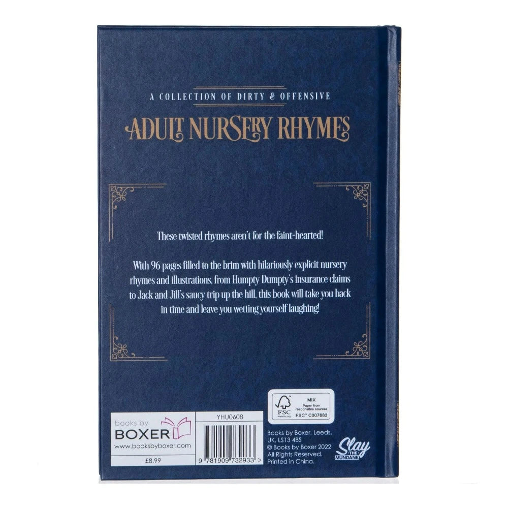 Boxer Gifts Books Adult Nursery Rhymes - Classics with a Twist
