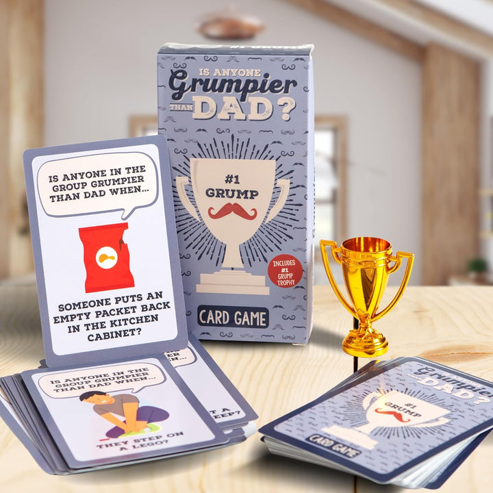 Boxer Gifts Games Grumpier Than Dad - A Family Game