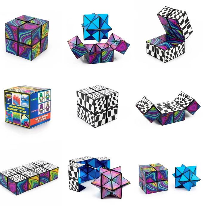 California Creations Puzzles Starcube Transforming Geometric Puzzle - Collector Series