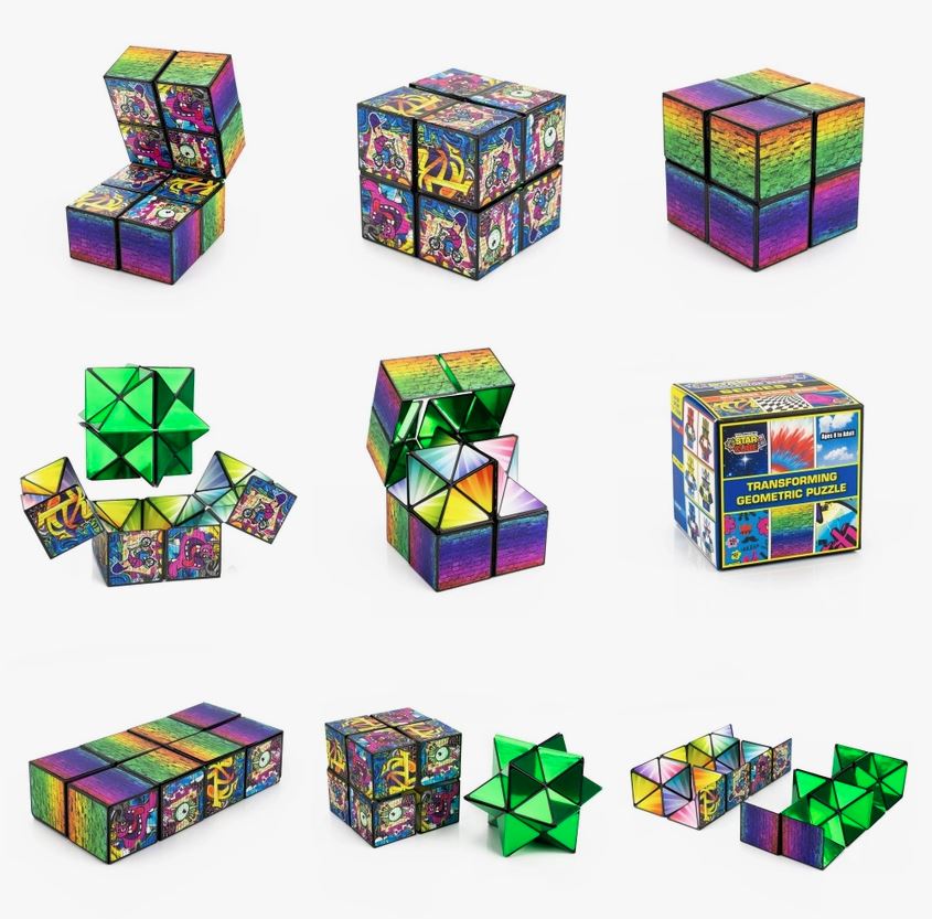 California Creations Puzzles Starcube Transforming Geometric Puzzle - Collector Series