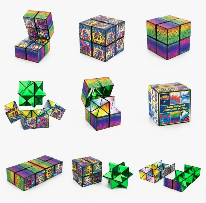 California Creations Puzzles Starcube Transforming Geometric Puzzle - Collector Series