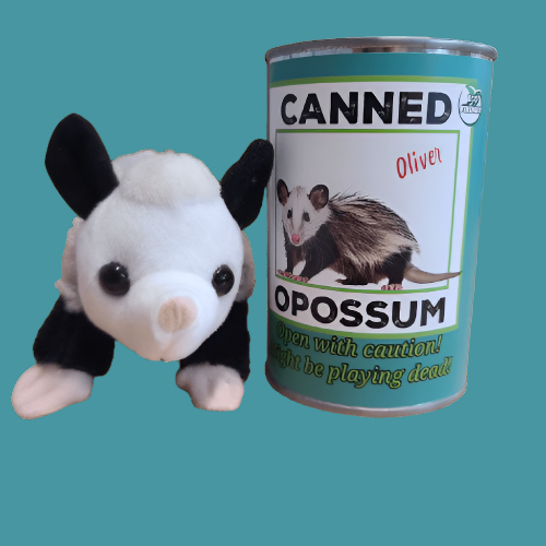 Canned Gifts Funny Novelties Canned Opossum