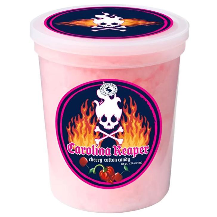 Chocolate Storybook Candy Carolina Reaper Cherry Cotton Candy