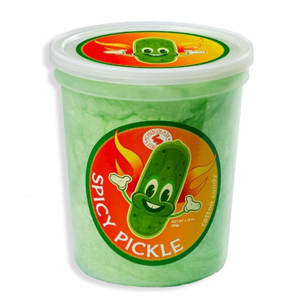 Chocolate Storybook Candy Spicy Pickle Cotton Candy