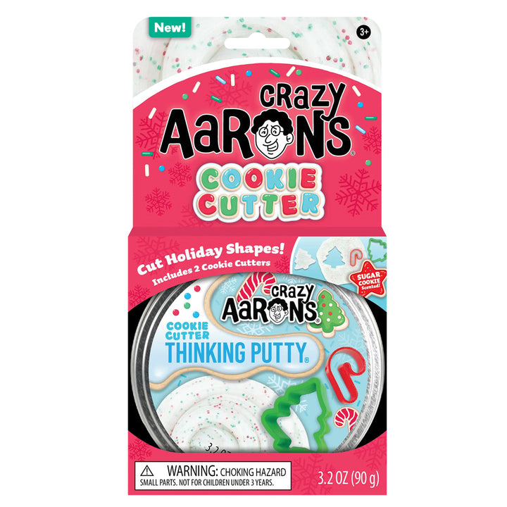 Crazy Aaron's Putty World Toy Novelties Crazy Aaron's Holiday Cookie Cutter 4"