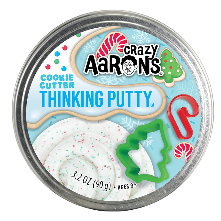 Crazy Aaron's Putty World Toy Novelties Crazy Aaron's Holiday Cookie Cutter 4"