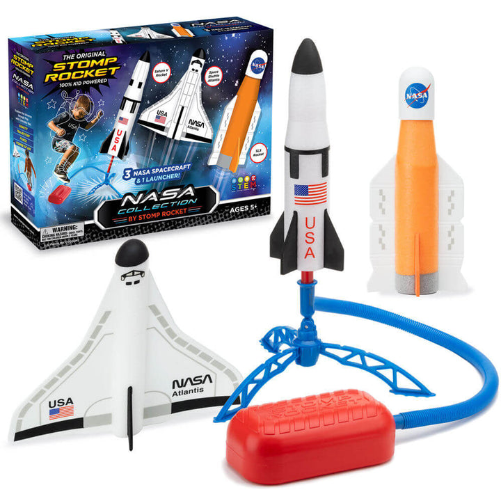 D & L Stomprockets Toy Outdoor Fun NASA Collection by Stomp Rocket