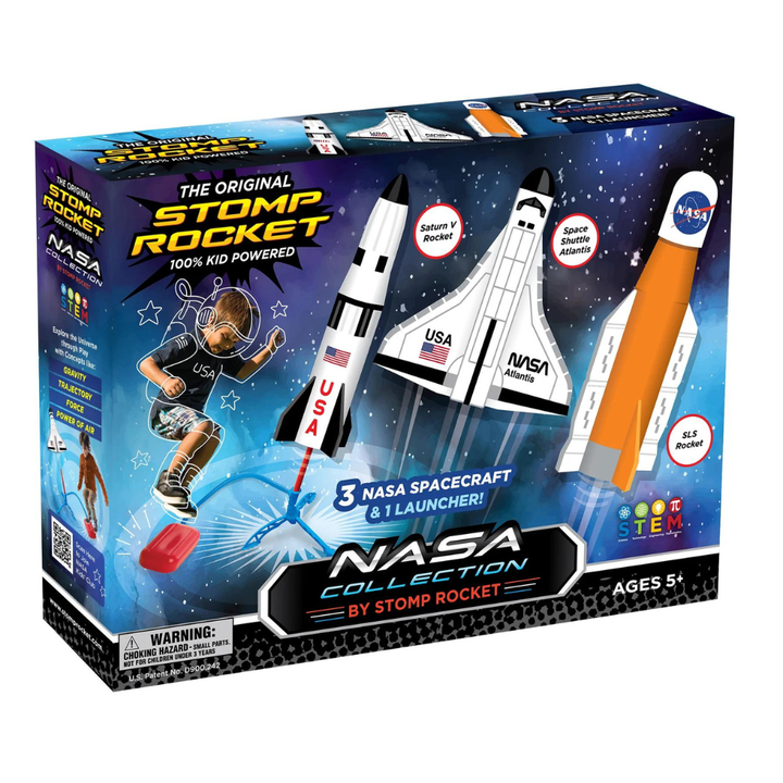 D & L Stomprockets Toy Outdoor Fun NASA Collection by Stomp Rocket