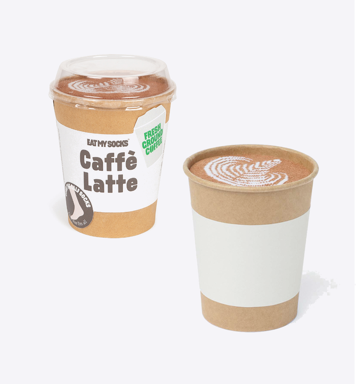 Eat My Socks Socks & Tees Caffe Latte Eat My Socks Breakfast