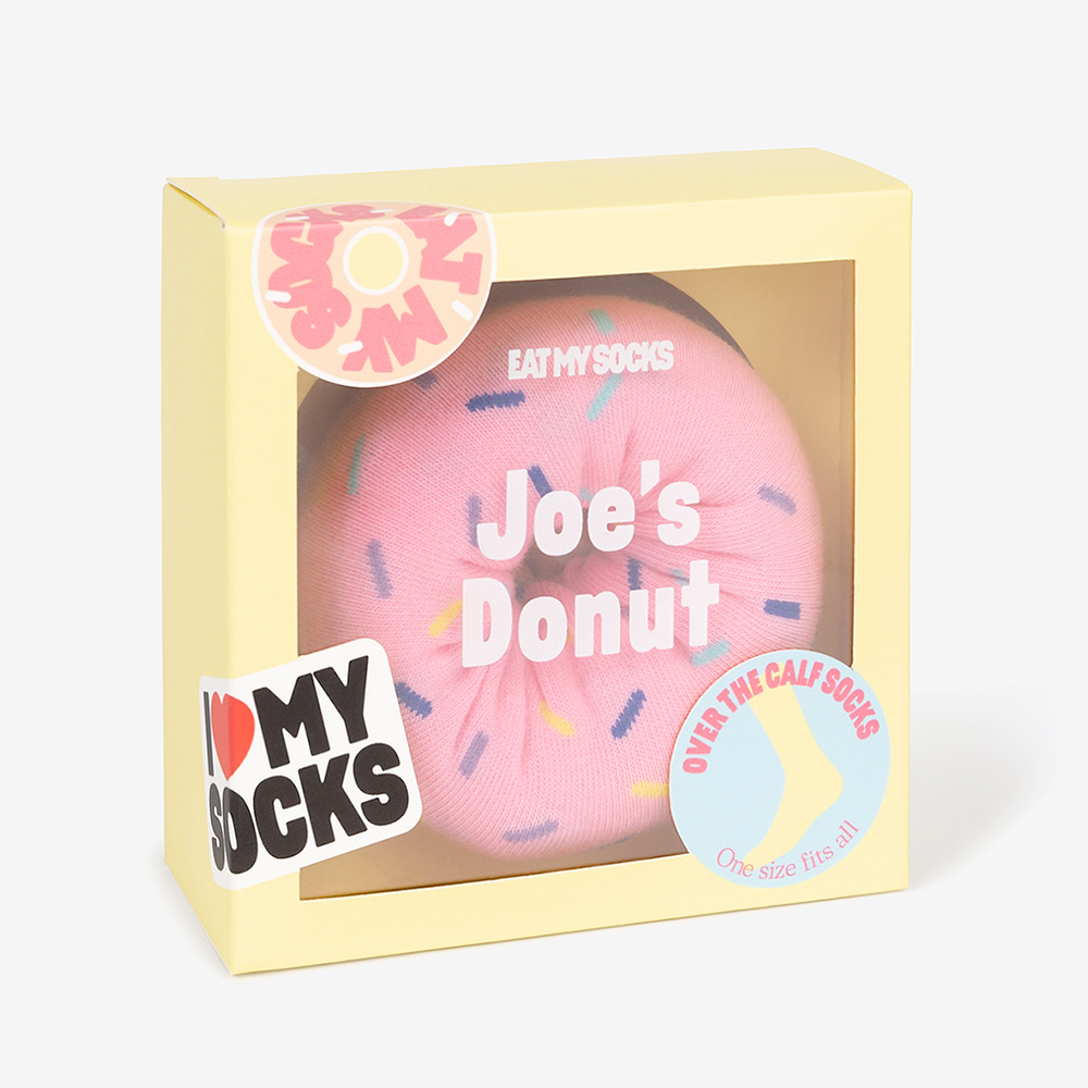 Eat My Socks Socks & Tees Strawberry Donut Eat My Socks Breakfast