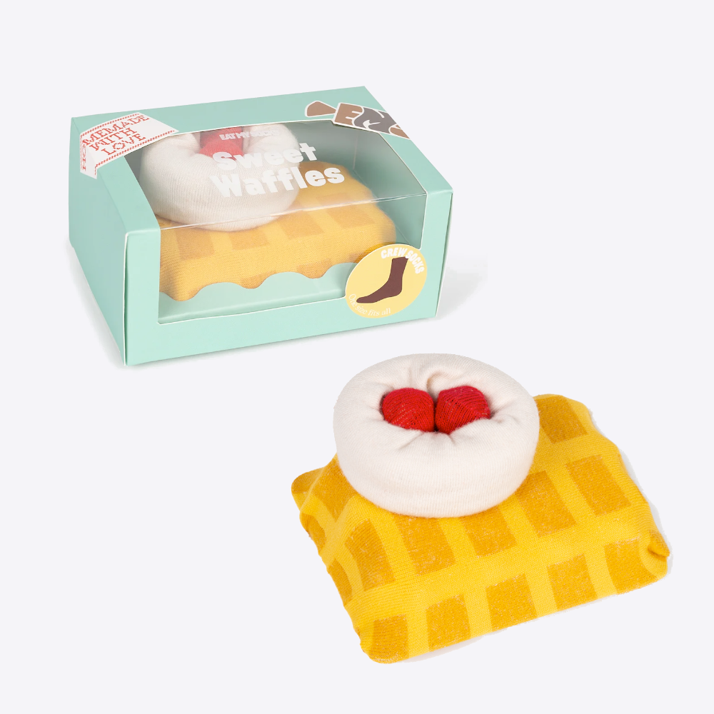 Eat My Socks Socks & Tees Sweet Waffle Eat My Socks Breakfast