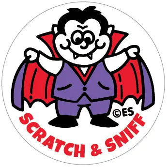 EverythingSmells, LLC Magnets & Stickers Blood Orange Vampire Monster Scratch & Sniff Stickers