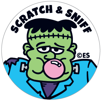 EverythingSmells, LLC Magnets & Stickers Franken Bubble Monster Scratch & Sniff Stickers