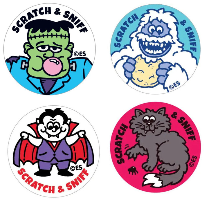 EverythingSmells, LLC Magnets & Stickers Monster Scratch & Sniff Stickers