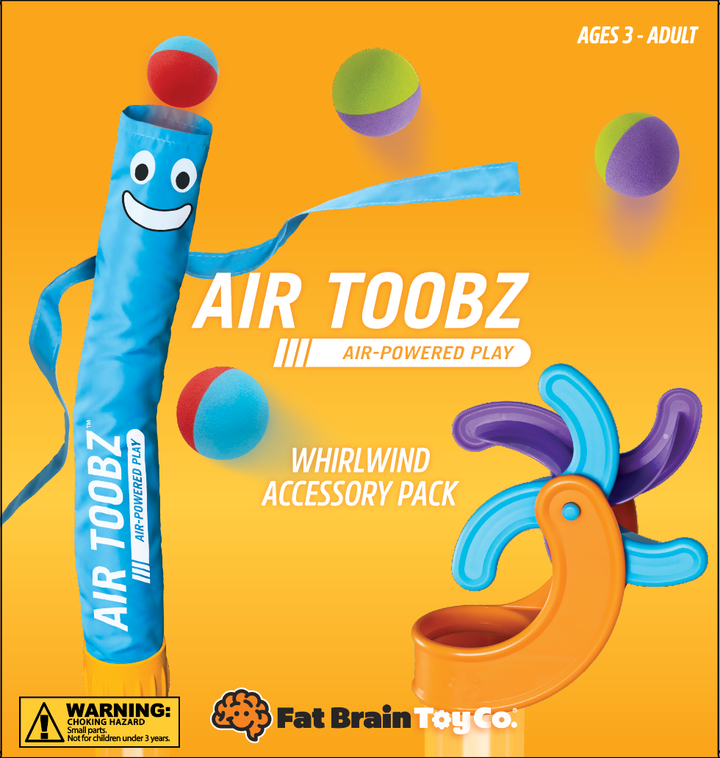 Fat Brain Toy Vehicles Construction Whirlwind Accessory Pack Air Toobz