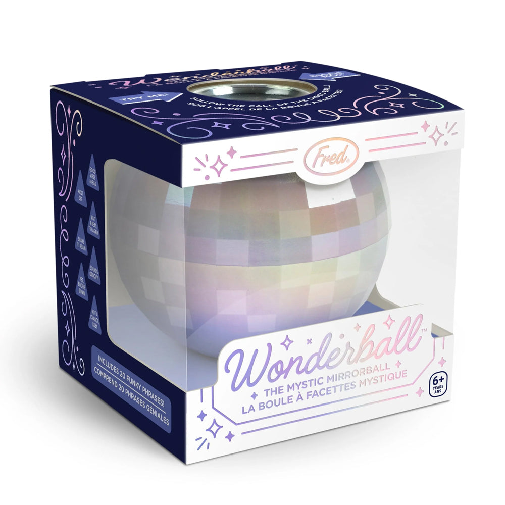 Fred & Friends Funny Novelties Wonderball Mystic Mirrorball