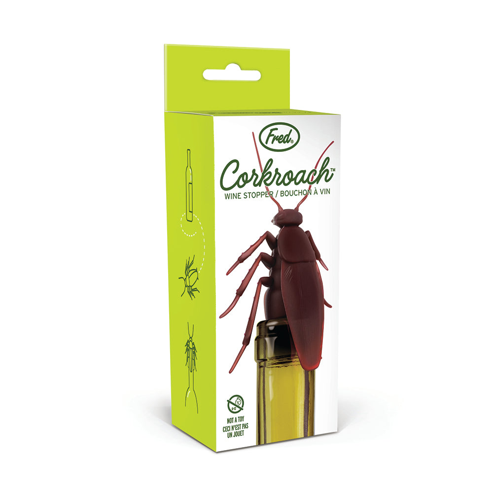 Fred & Friends Kitchen & Table Corkroach Bottle Stopper
