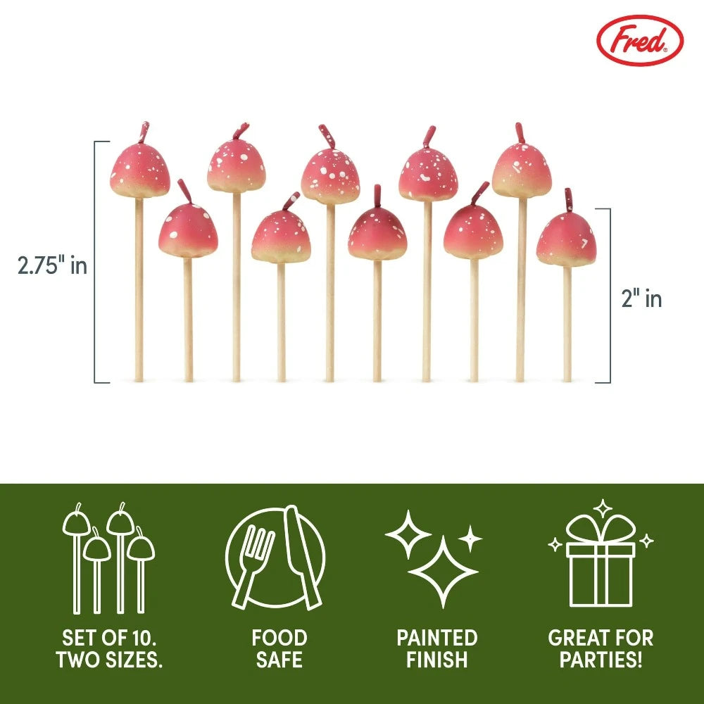 Fred & Friends Kitchen & Table Woodland Wicks - 10 Birthday Candles