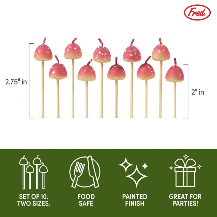 Fred & Friends Kitchen & Table Woodland Wicks - 10 Birthday Candles