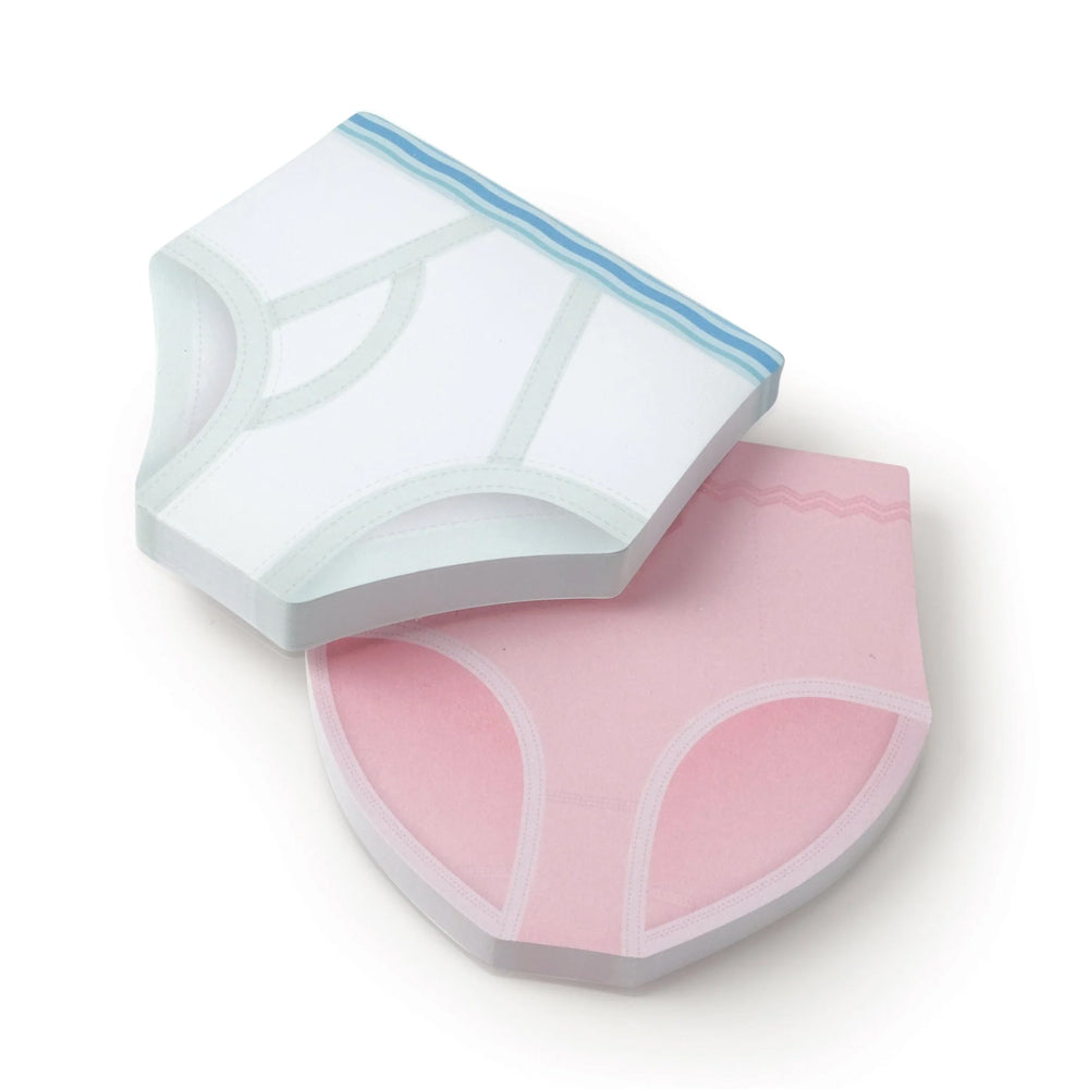 Fred & Friends Office Goods Unmentionables - Underwear Sticky Notes (Set of Two)
