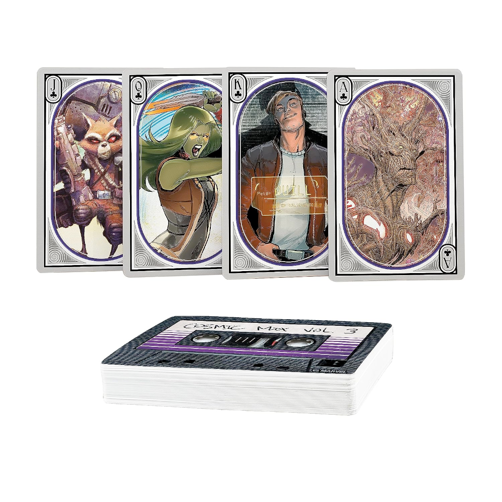 Gama-Go NMR Games Guardians of the Galaxy Cassette Playing Card w/Insert