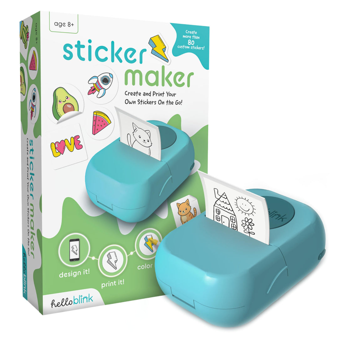 Gamewright Arts & Crafts Maker Hello Blink - Sticker
